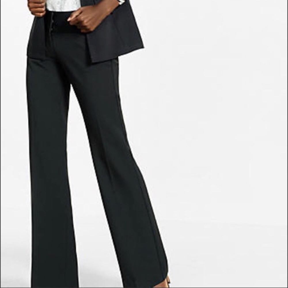 Express Editor Black Dress Slacks/Pants NWT